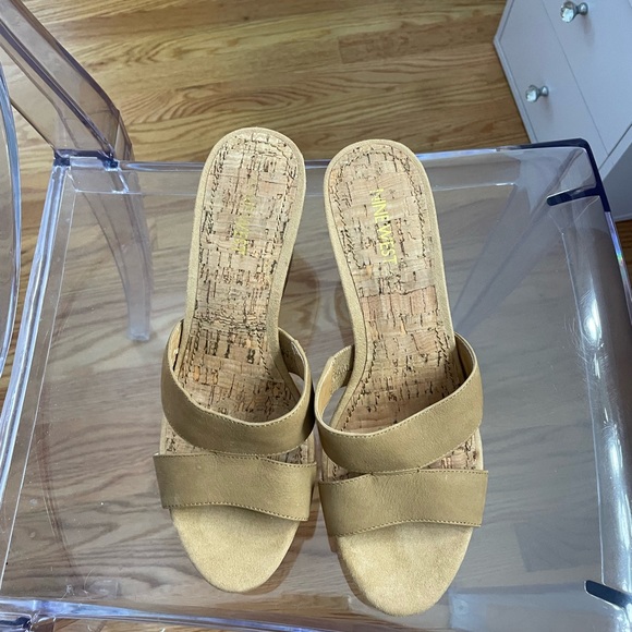 Nine West cork, wedge sandals, size 7.5. #Poshmark - Picture 9 of 9